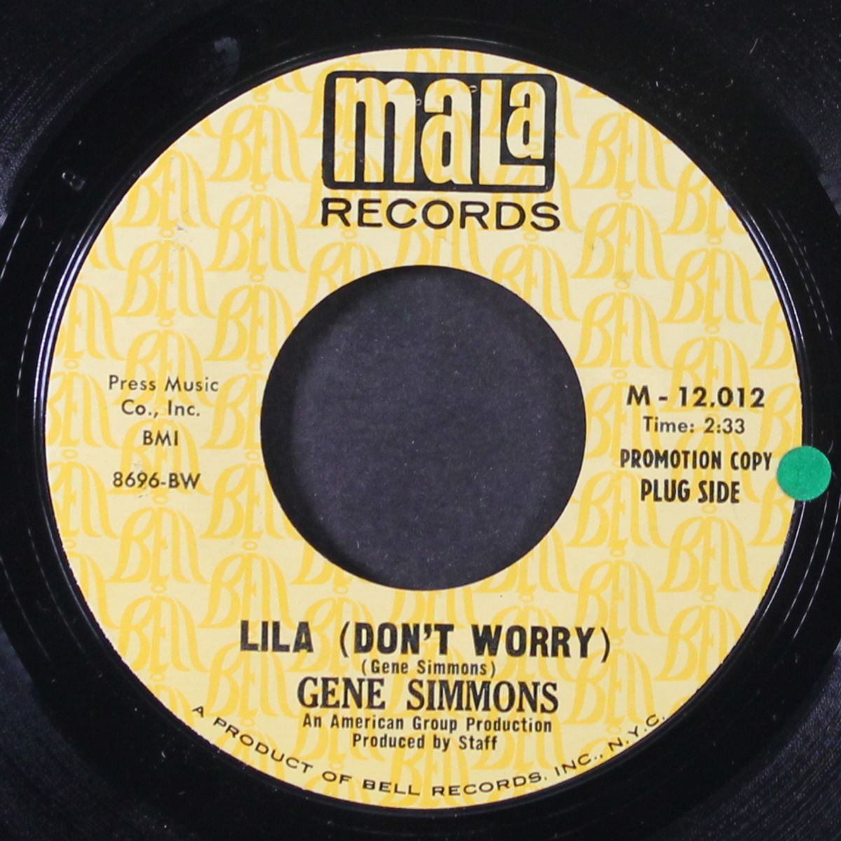 lila (don't worry) by GENE SIMMONS