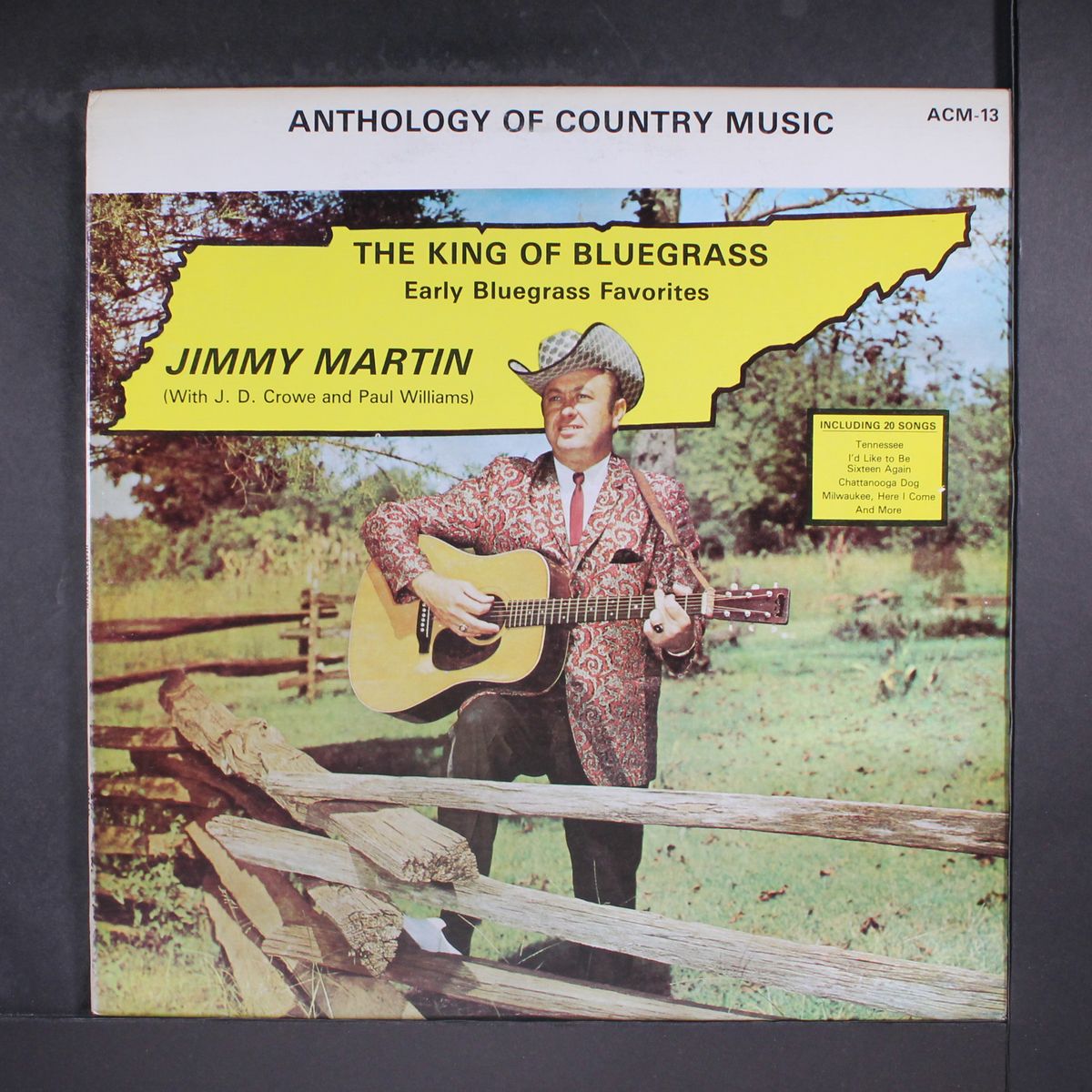 early bluegrass favorites by JIMMY MARTIN