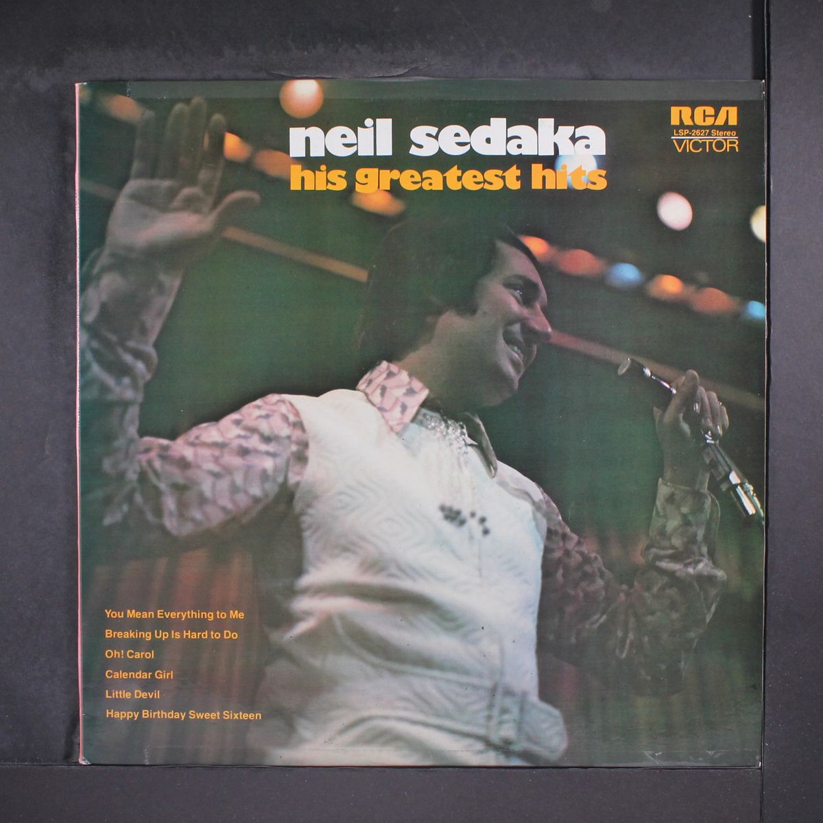 sings his greatest hits by NEIL SEDAKA