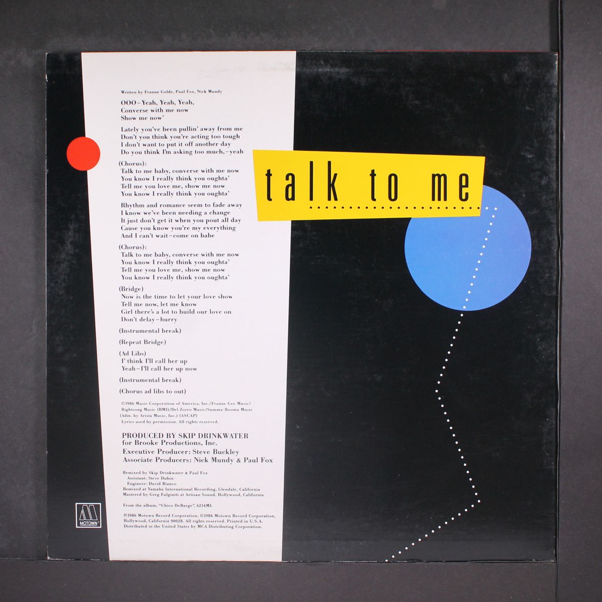 talk to me by CHICO DEBARGE