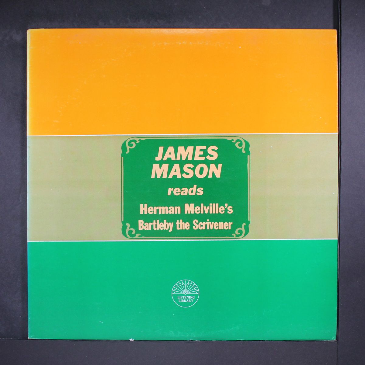 melville: bartleby the scrivener by JAMES MASON