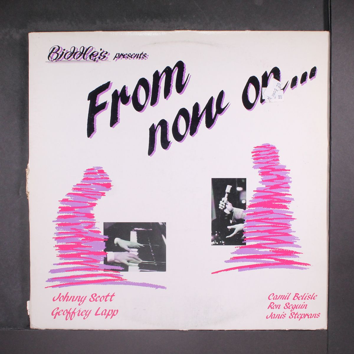 biddle's presents from now on by JOHNNY SCOTT