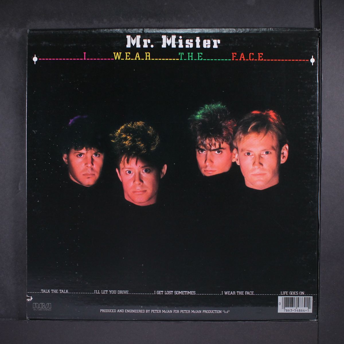i wear the face by MR. MISTER