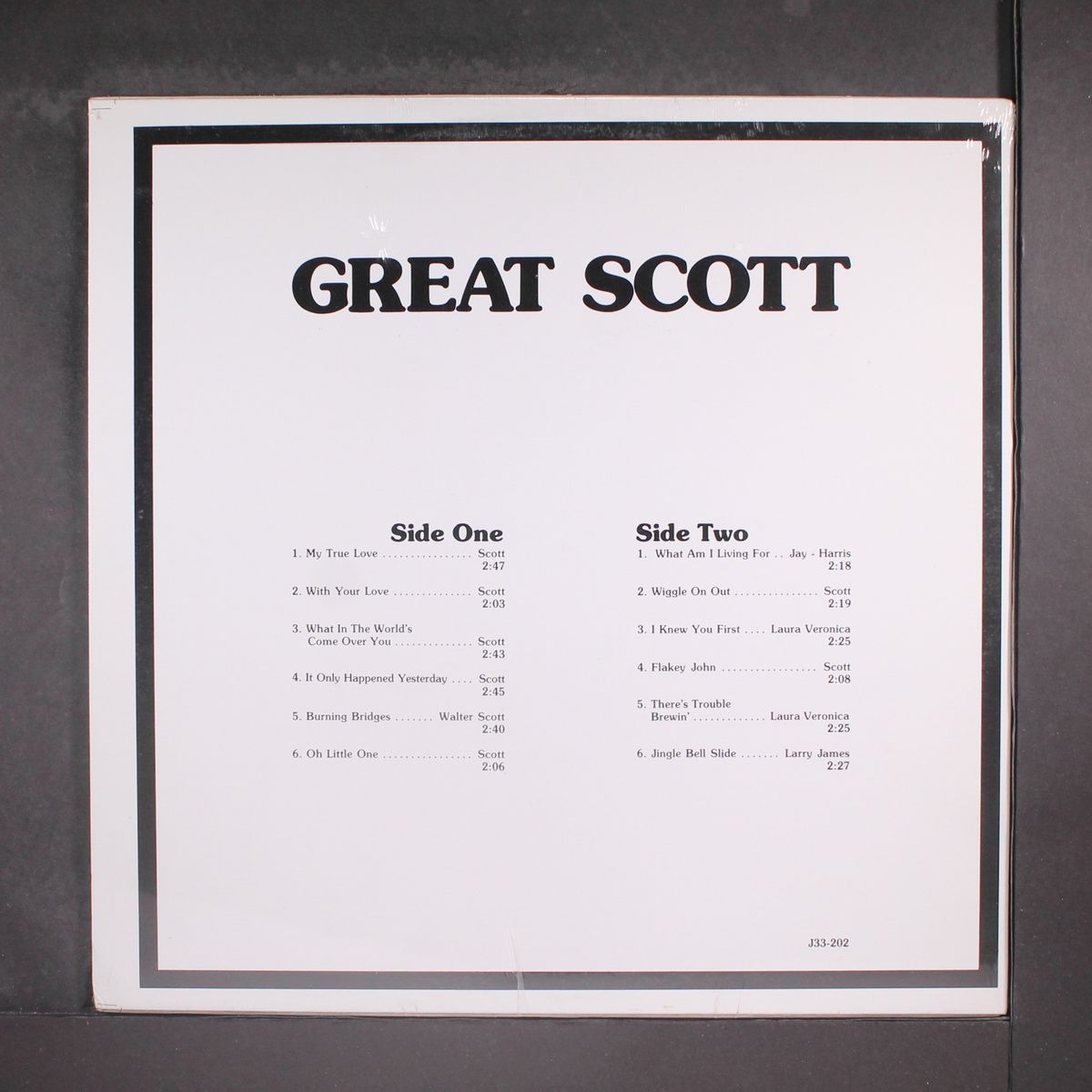 great scott by JACK SCOTT