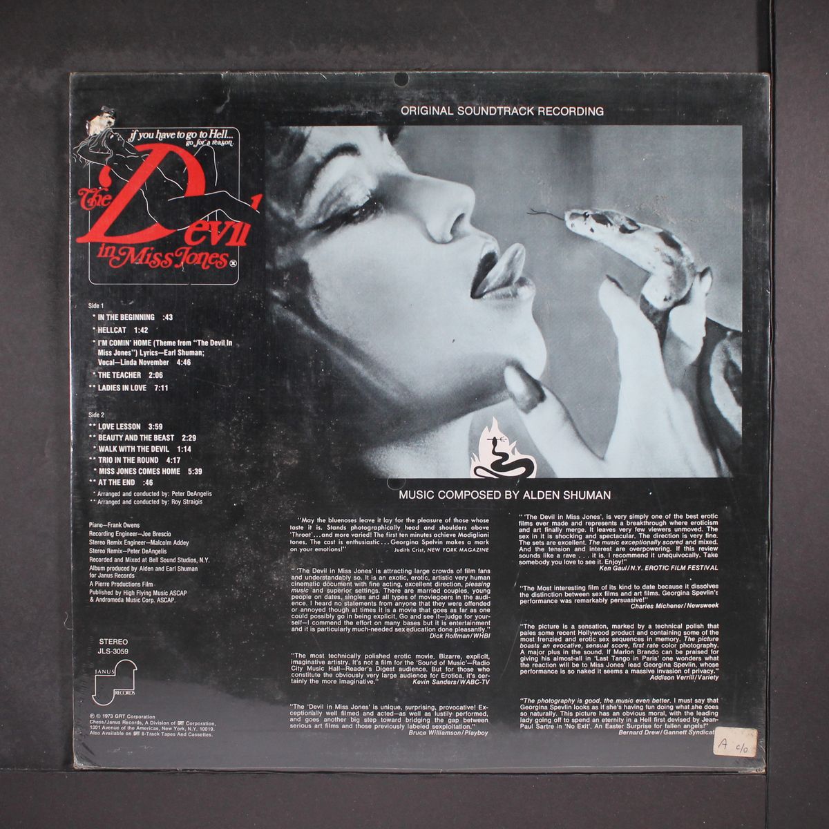 the devil in miss jones by SOUNDTRACK
