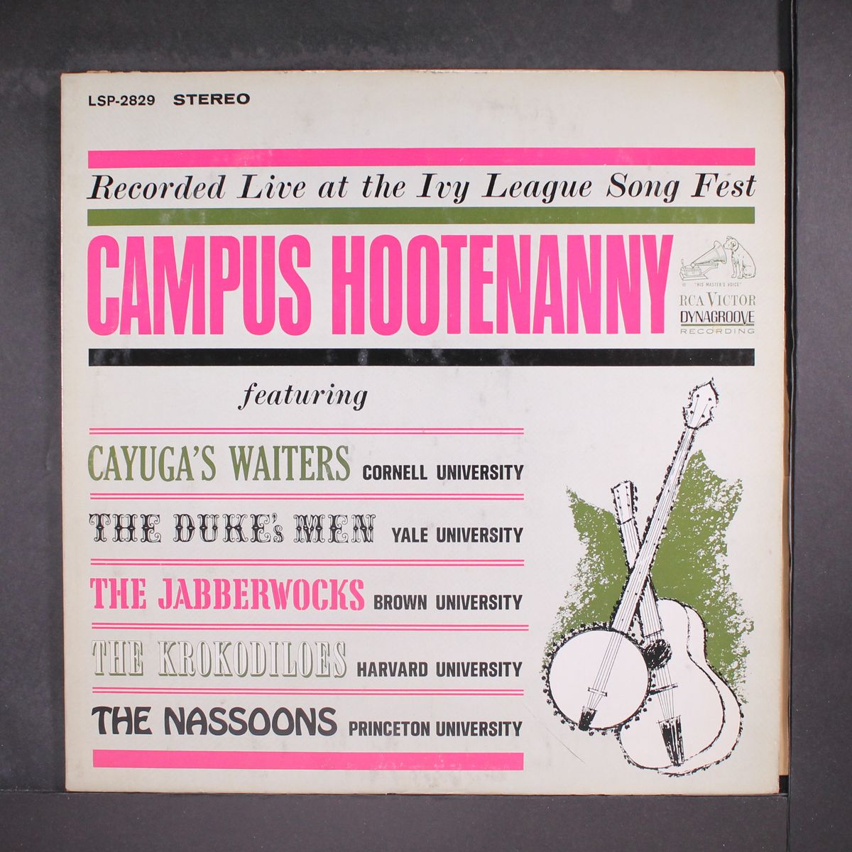 campus hootenanny, live at the ivy league song fest by VARIOUS