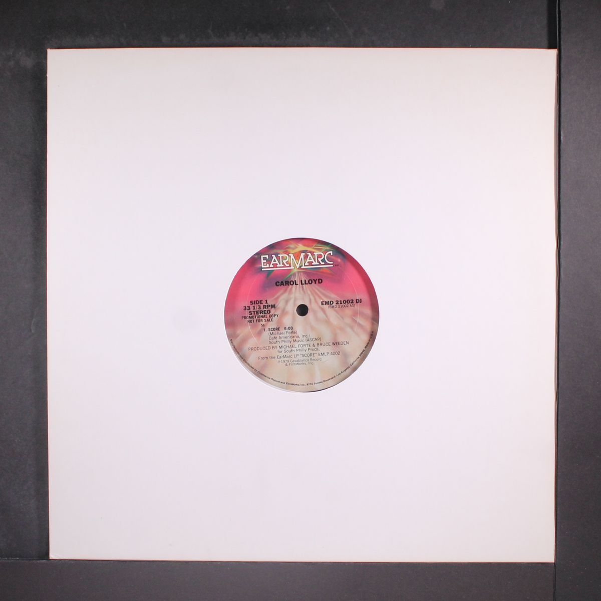 score / shake me wake me by CAROL LLOYD