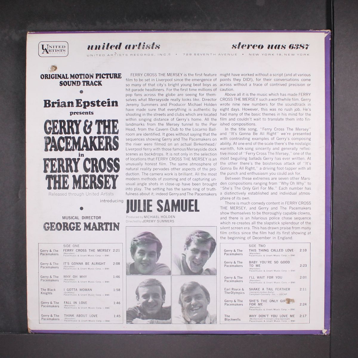 ferry cross the mersey soundtrack by GERRY & PACEMAKERS