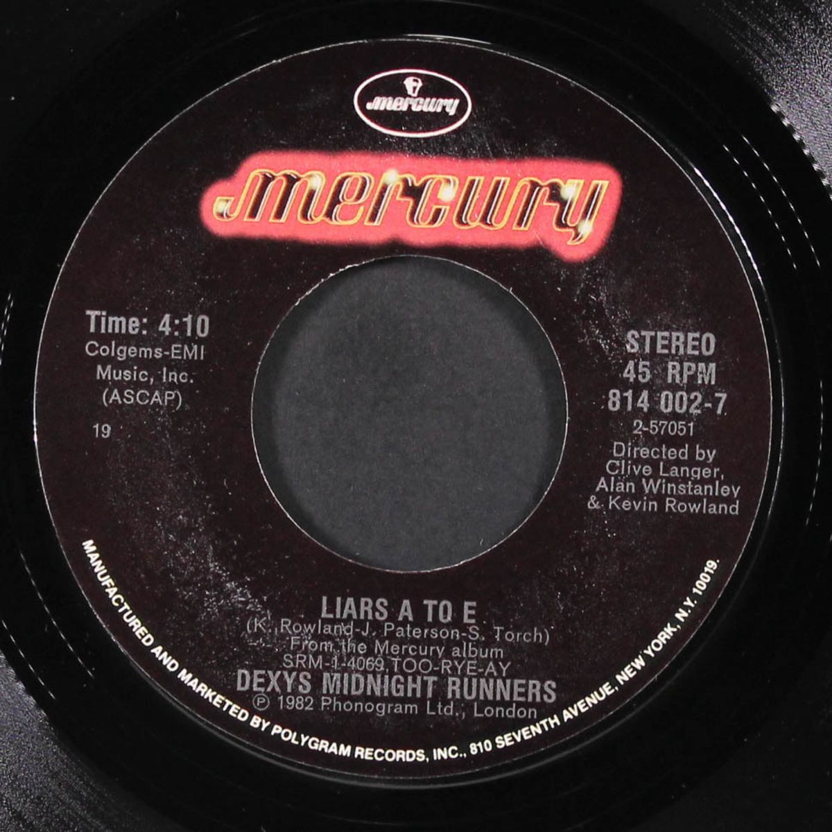 jackie wilson said by DEXY'S MIDNIGHT RUNNERS