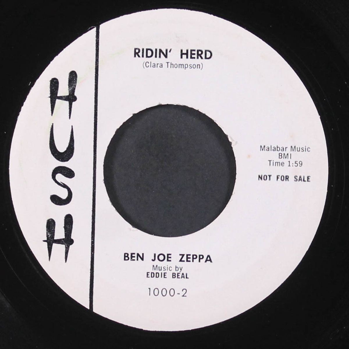 ridin' herd / young heartaches by BEN JOE ZEPPA