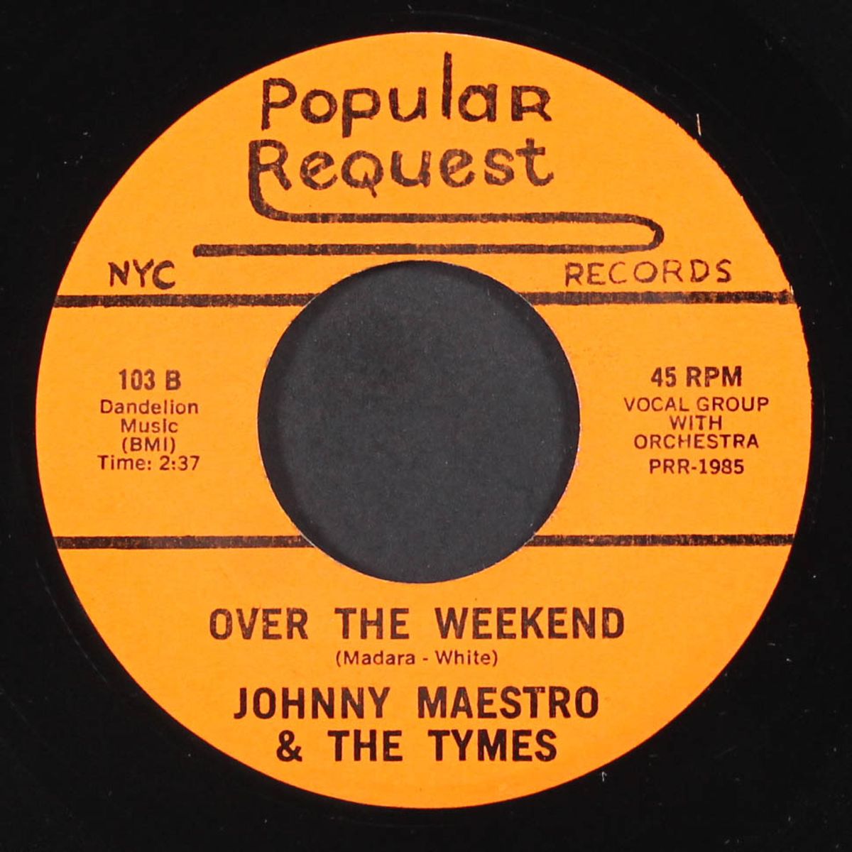 i'll be true by JOHNNY MAESTRO & TYMES