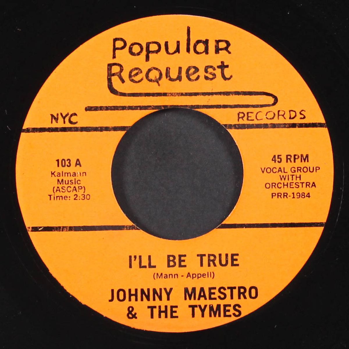 i'll be true by JOHNNY MAESTRO & TYMES