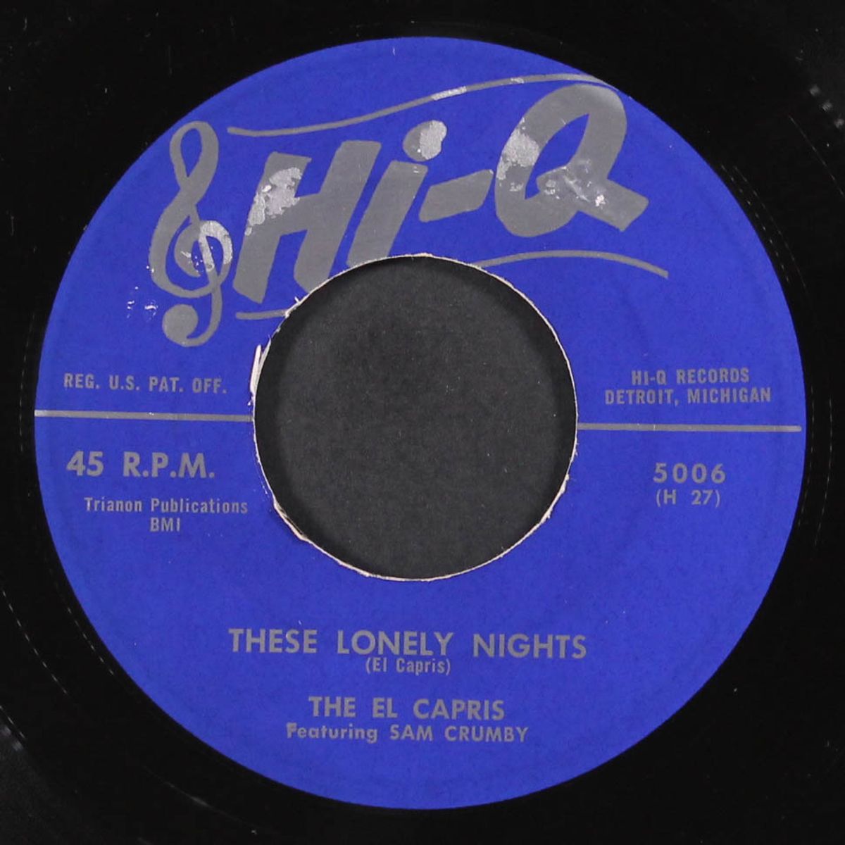 girl of mine / these lonely nights by EL CAPRIS
