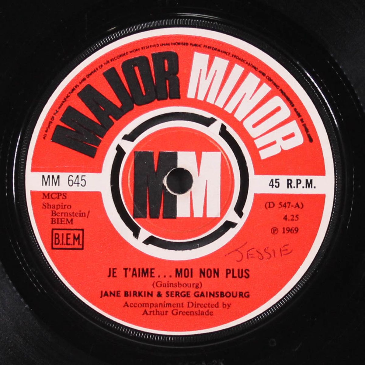 je t'aime... moi non plus / jane b. by JANE BIRKIN & SERGE GAINSBOURG