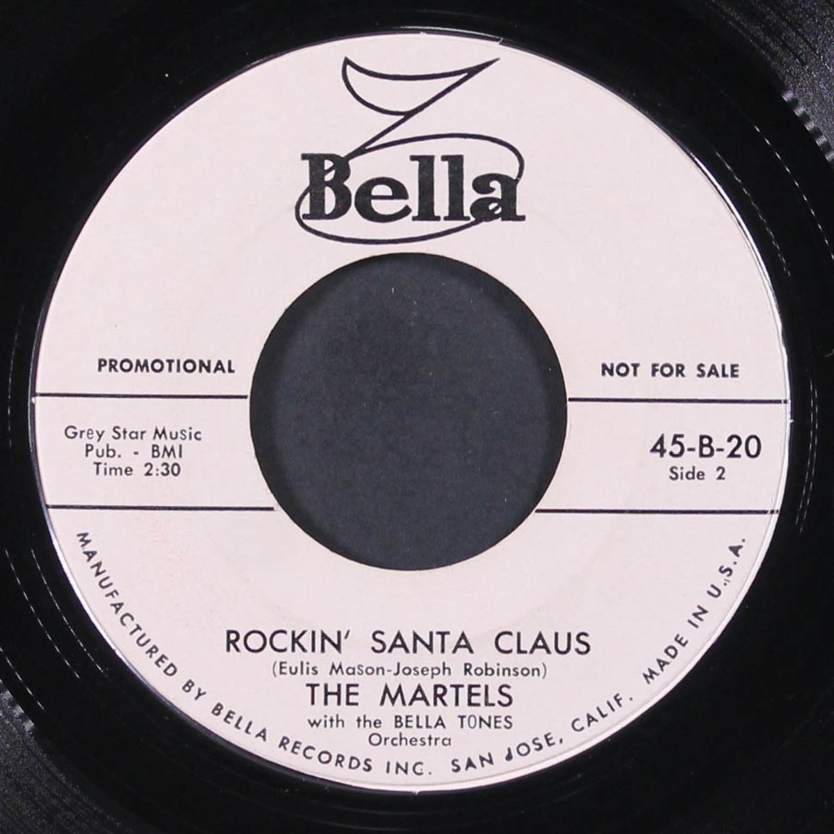 carol lee / rockin' santa claus by EULIS MASON / MARTELS