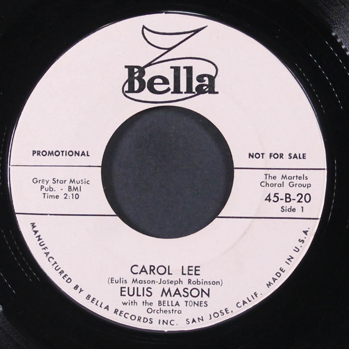 carol lee / rockin' santa claus by EULIS MASON / MARTELS