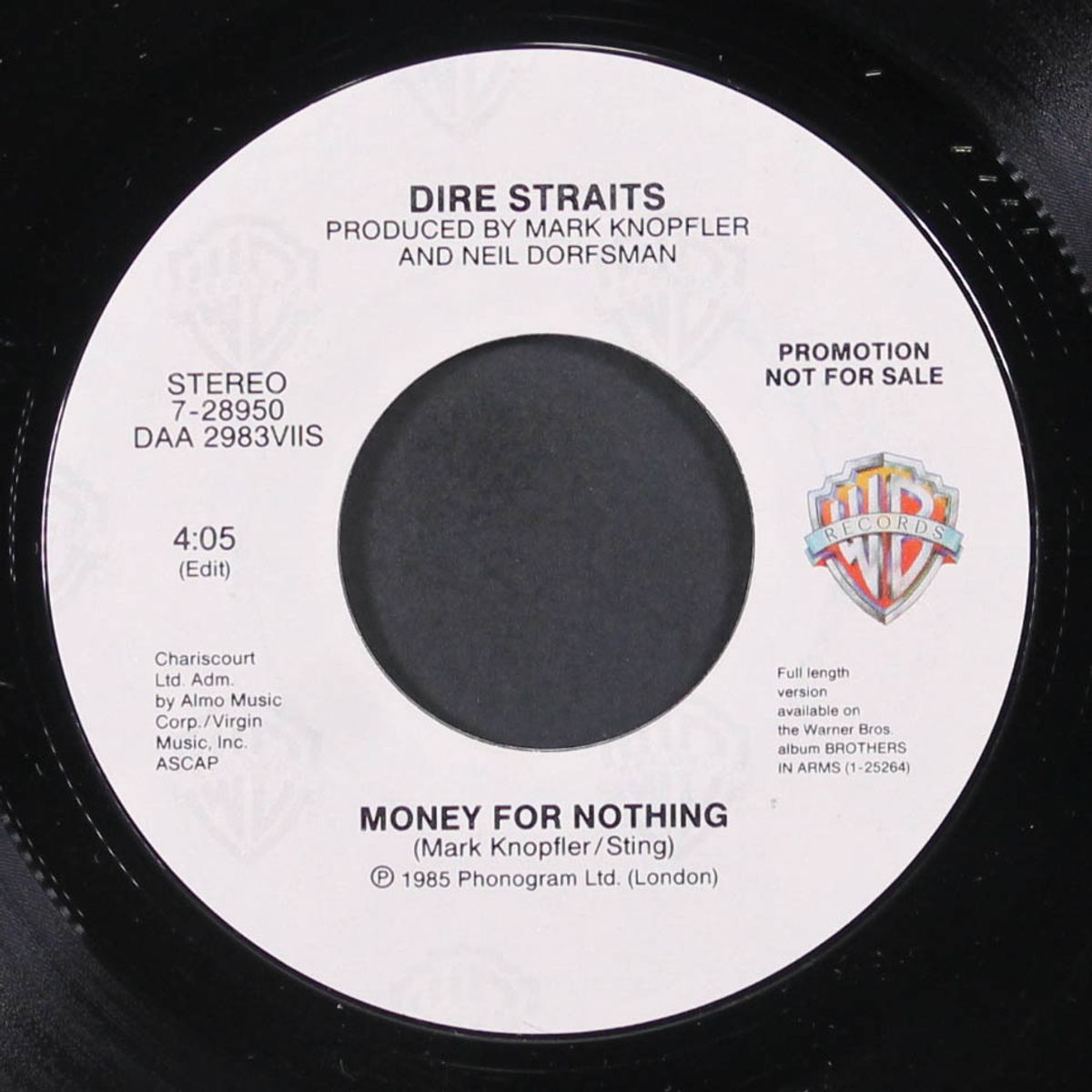 money for nothing by DIRE STRAITS