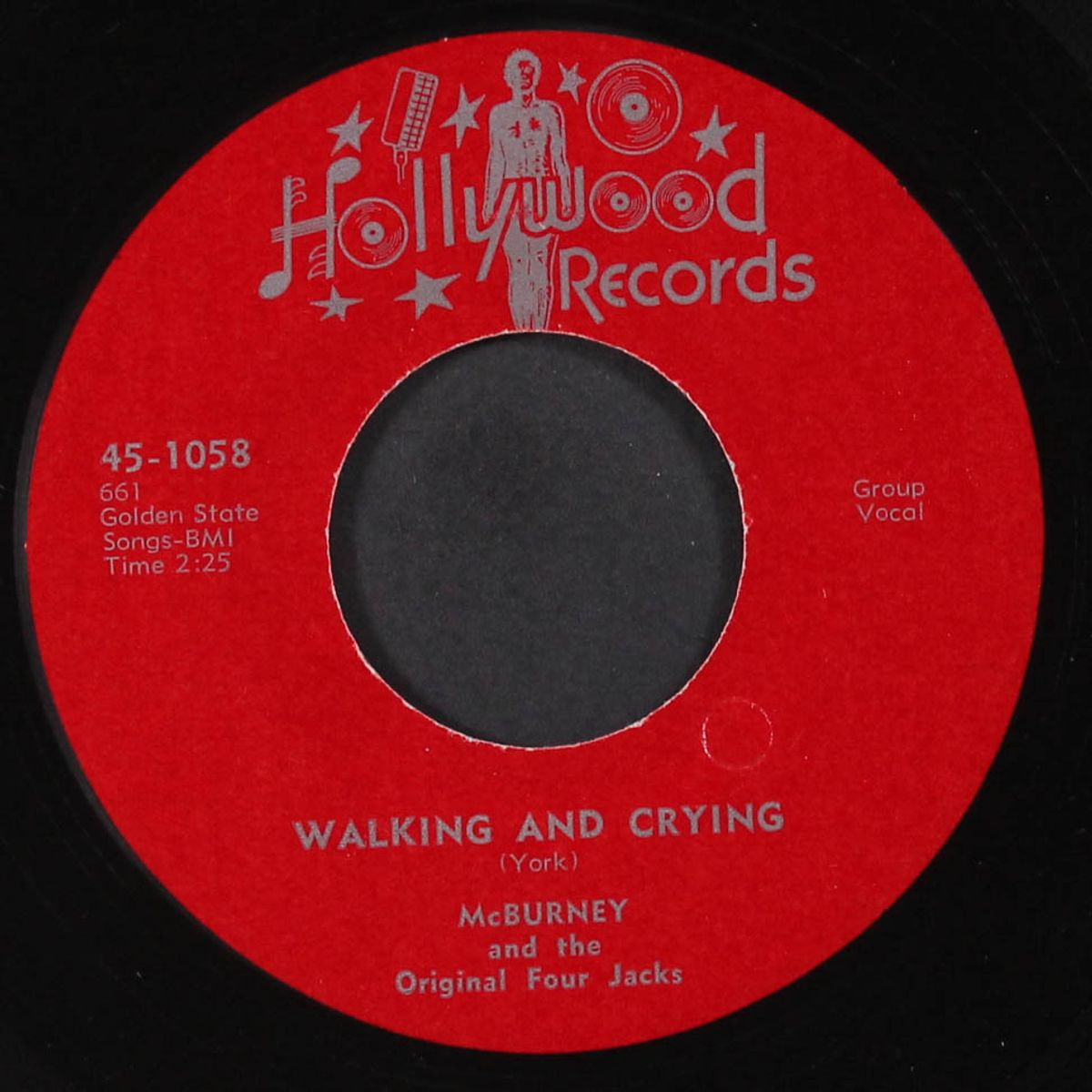 let me get next to you / walking and crying by MCBURNEY & ORIGINAL FOUR JACKS