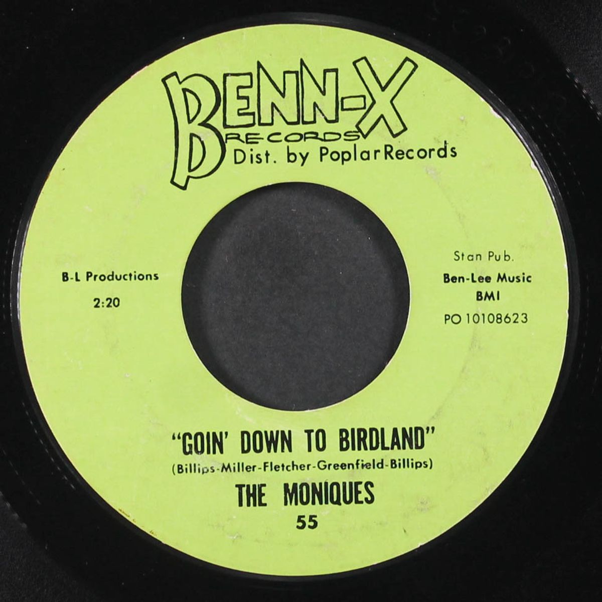 hey! girl / goin' down to birdland by MONIQUES