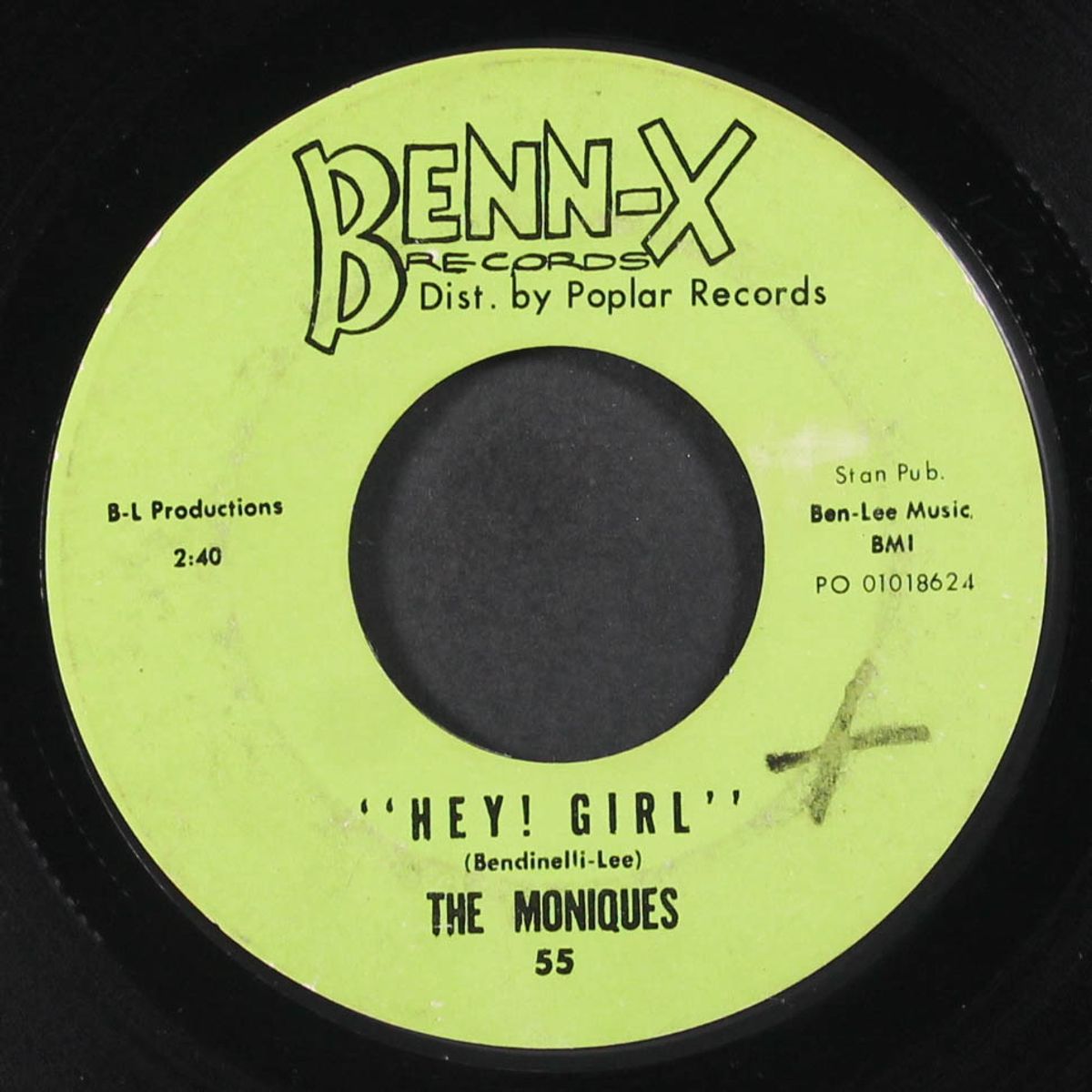 hey! girl / goin' down to birdland by MONIQUES