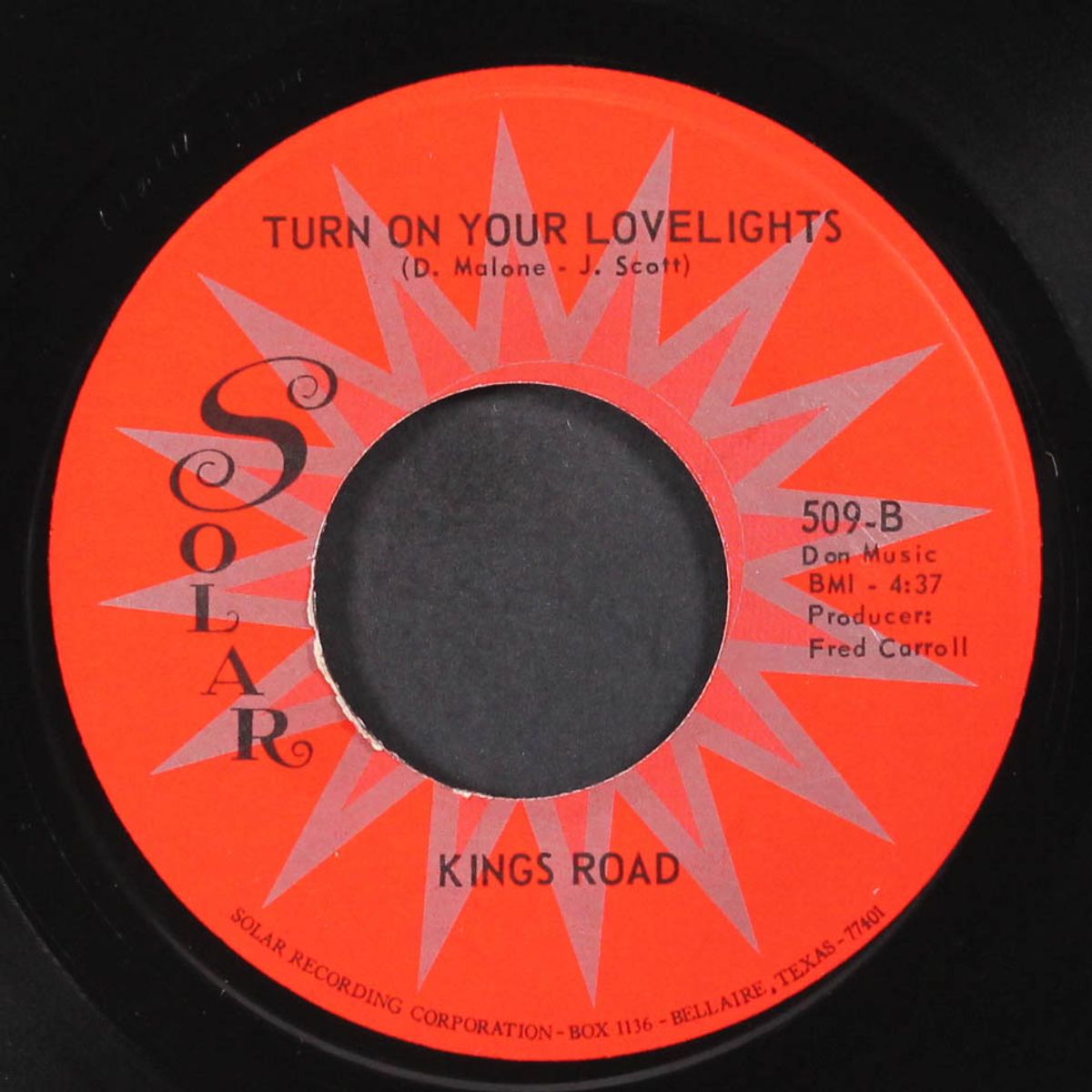 turn on your lovelights / cold cold wind by KINGS ROAD