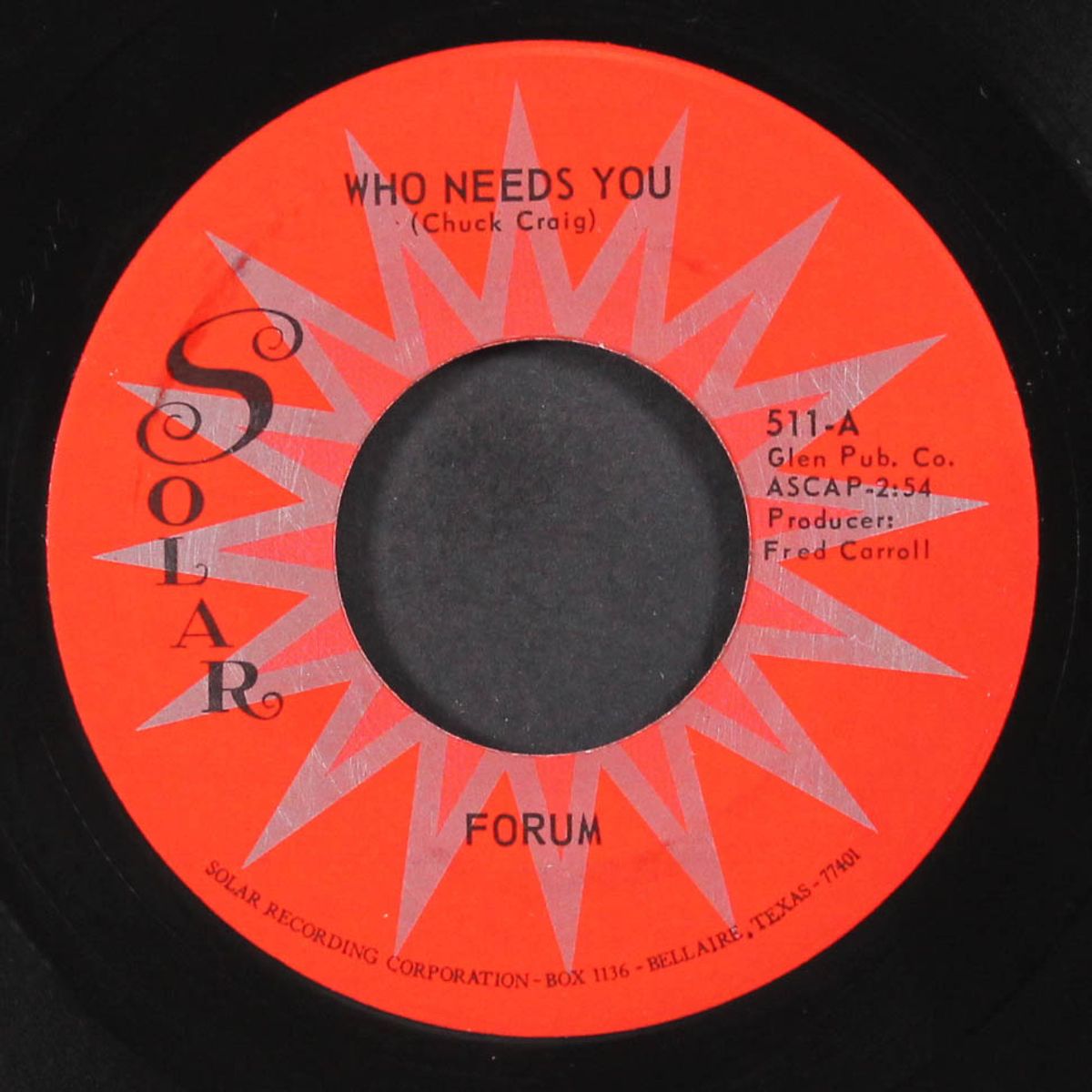 who needs you / come back to me by FORUM