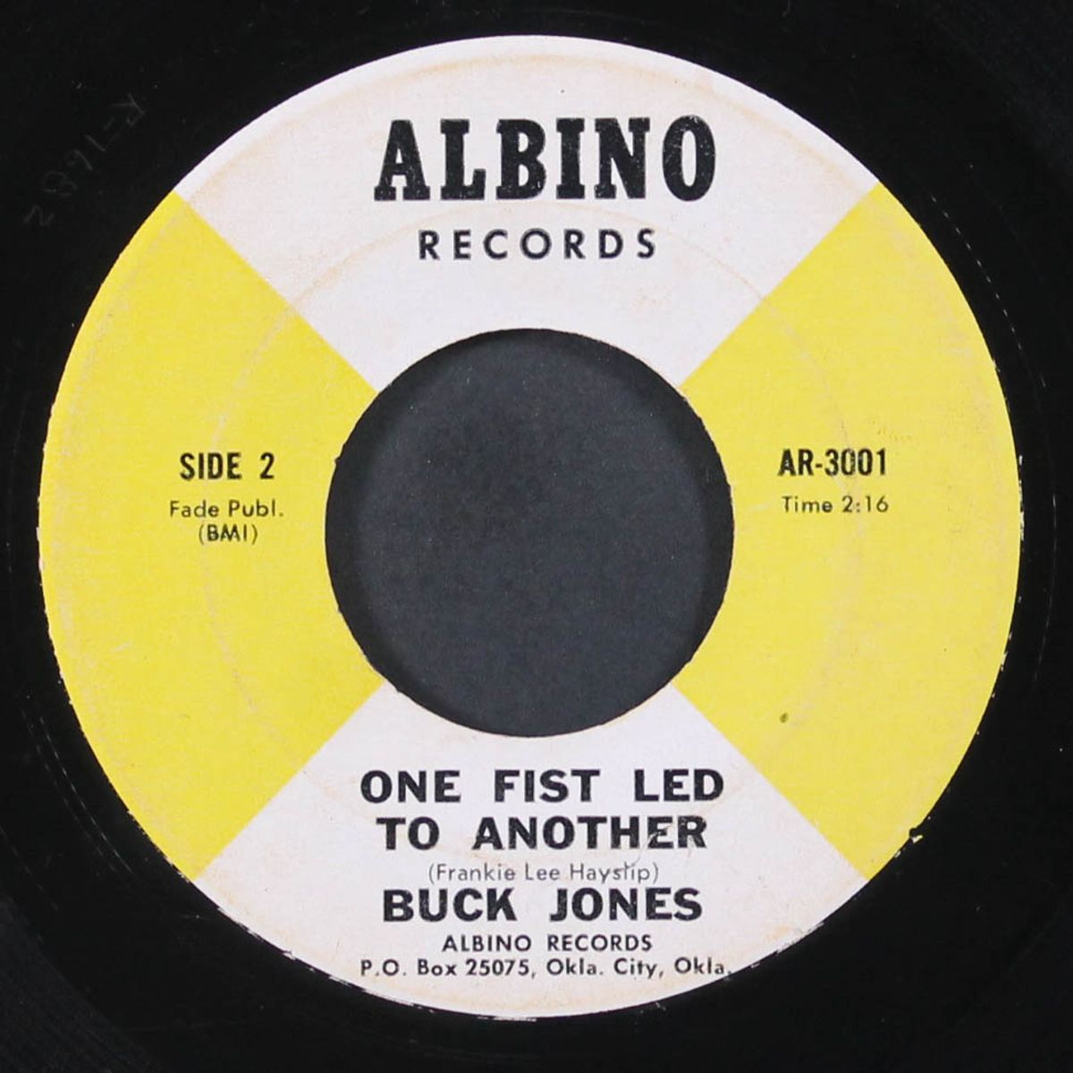 sing a nurs'ry rhyme / one fist led to another by BUCK JONES