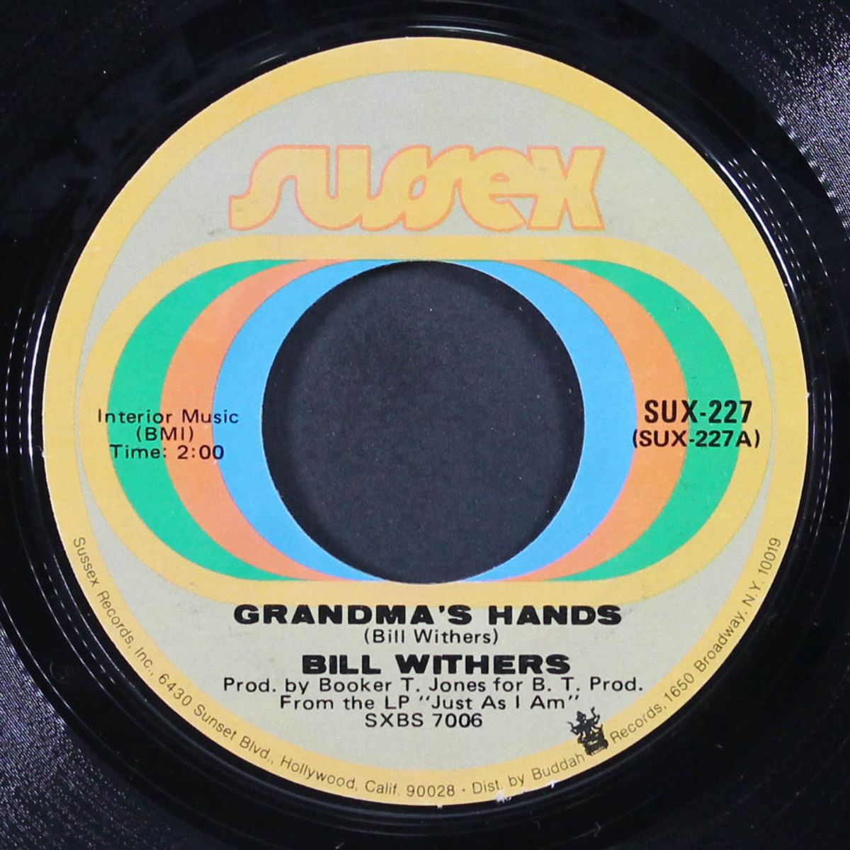 grandma's hands / sweet wanomi by BILL WITHERS