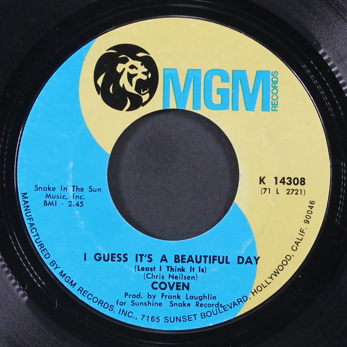one tin soldier / i guess it's a beautiful day by COVEN