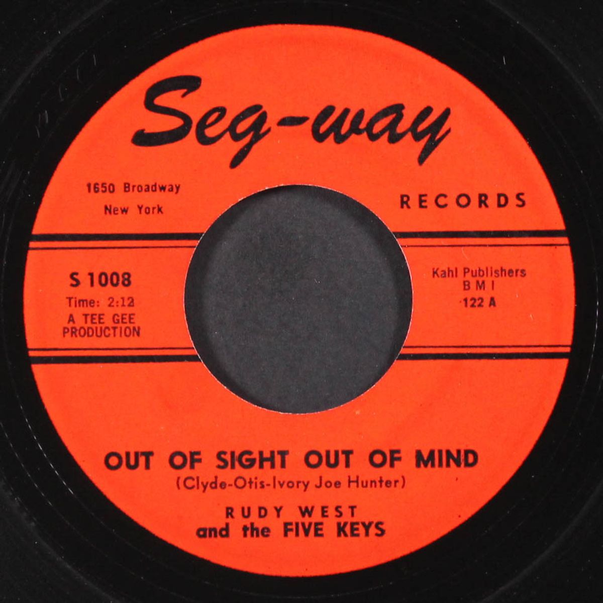 out of sight out of mind / you're the one by RUDY WEST & FIVE KEYS