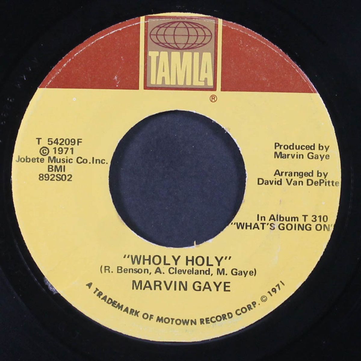 inner city blues / wholy holy by MARVIN GAYE