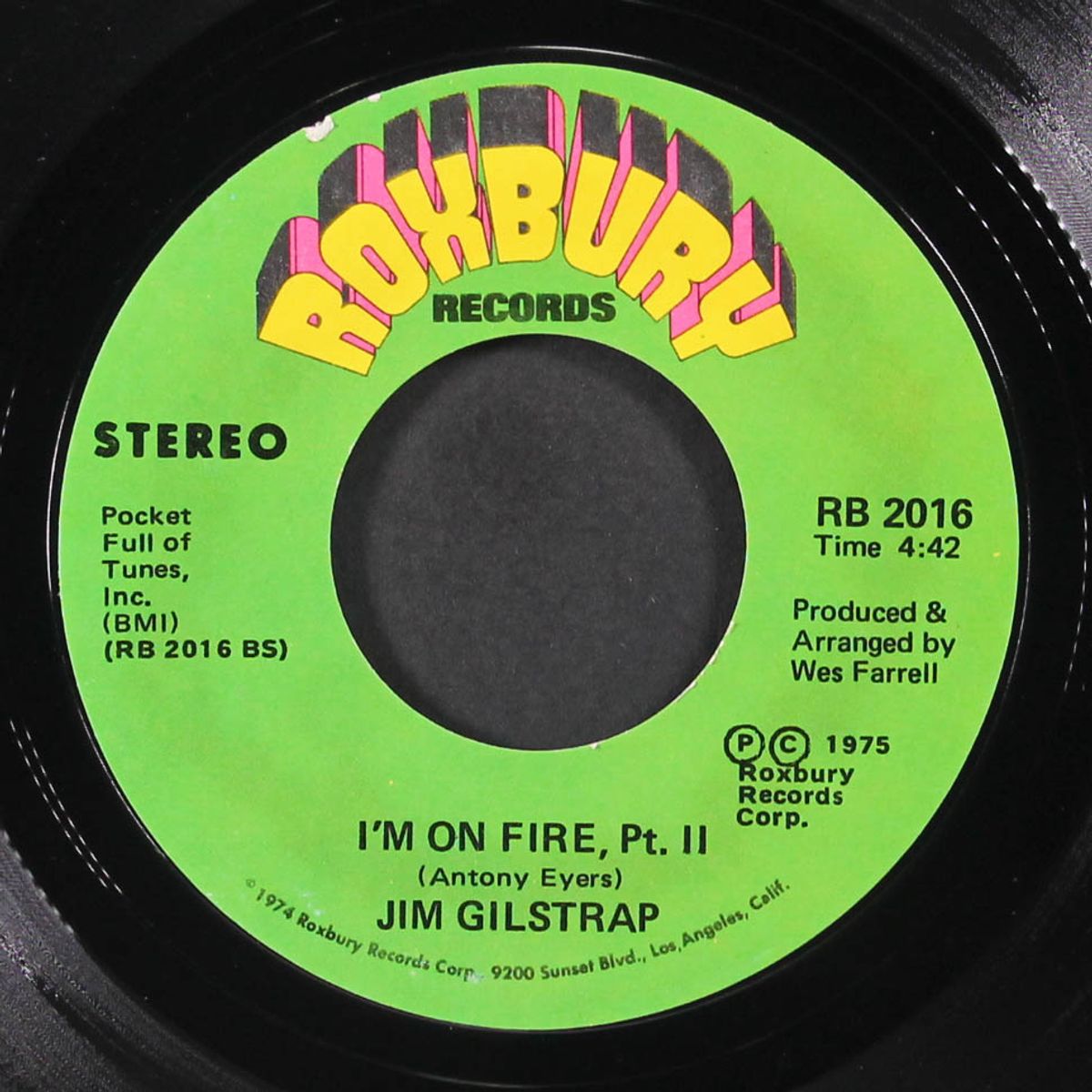 i'm on fire / part 2 by JIM GILSTRAP