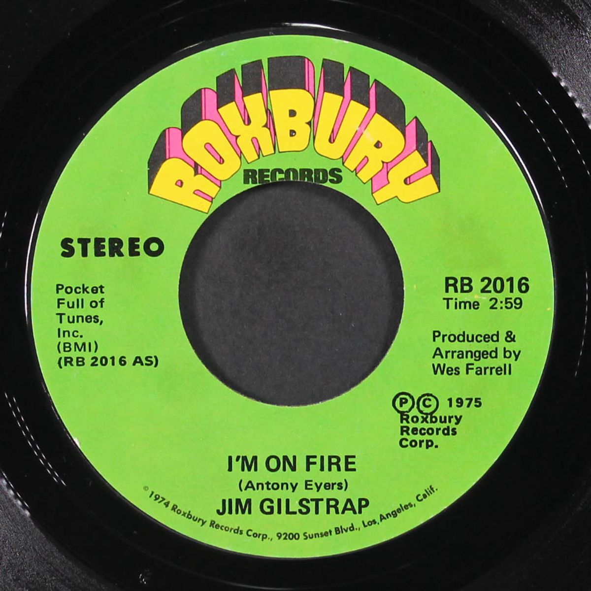 i'm on fire / part 2 by JIM GILSTRAP