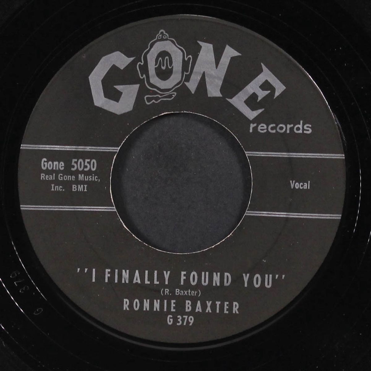 is it because / i finally found you by RONNIE BAXTER