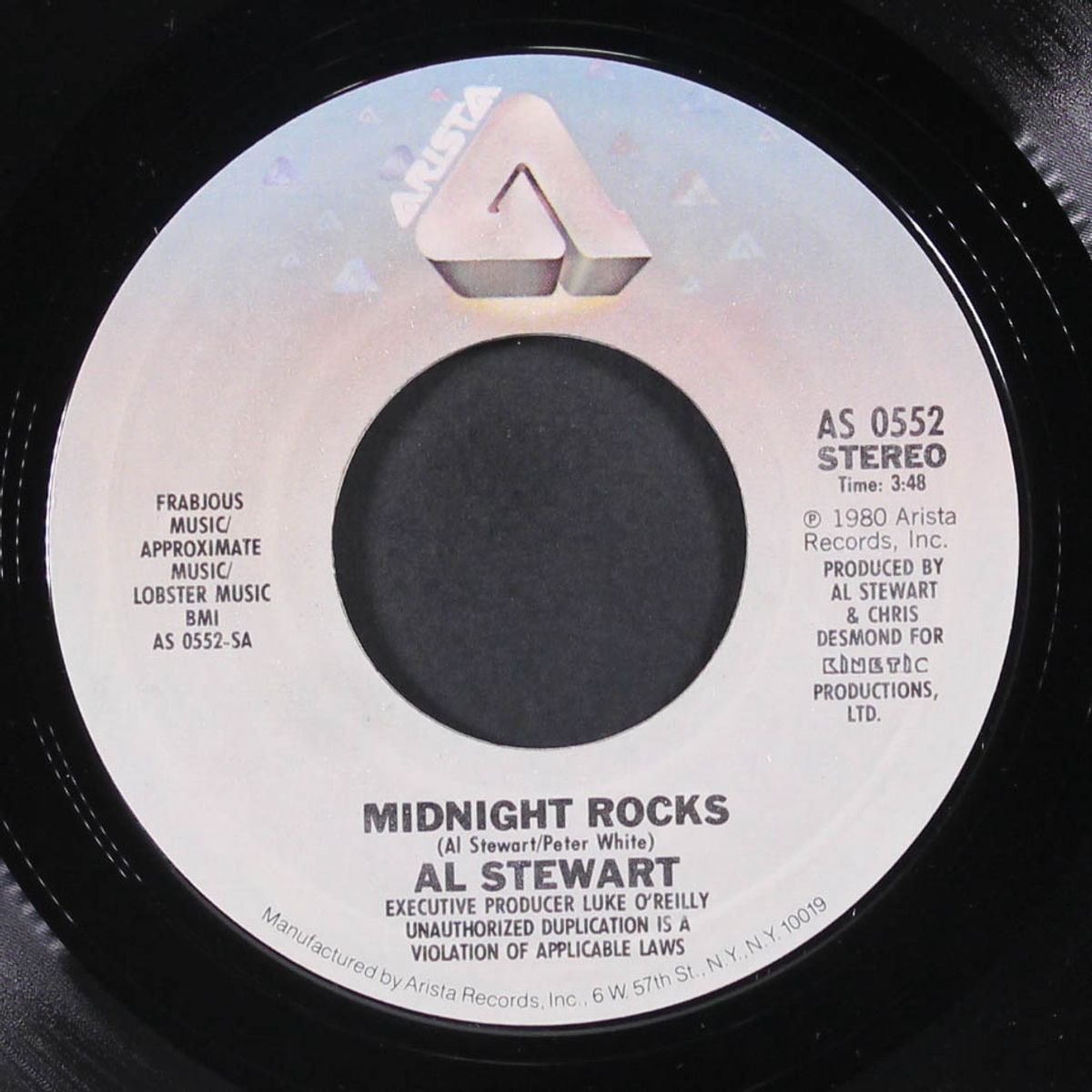 midnight rocks / constantinople by AL STEWART