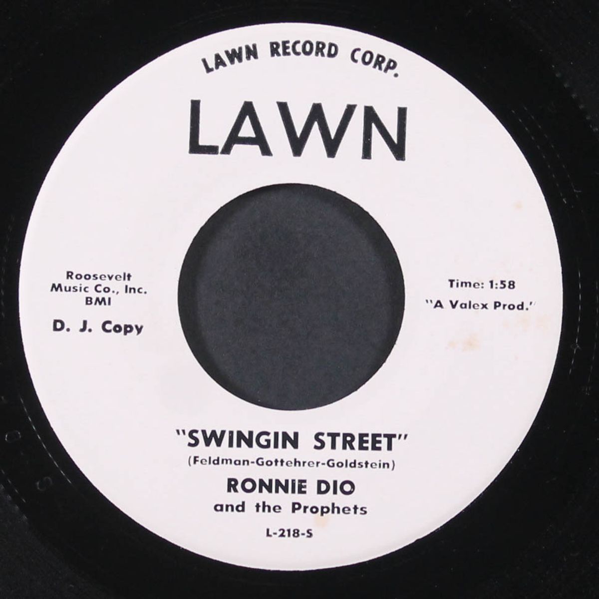 gonna make it alone / swingin street by RONNIE DIO