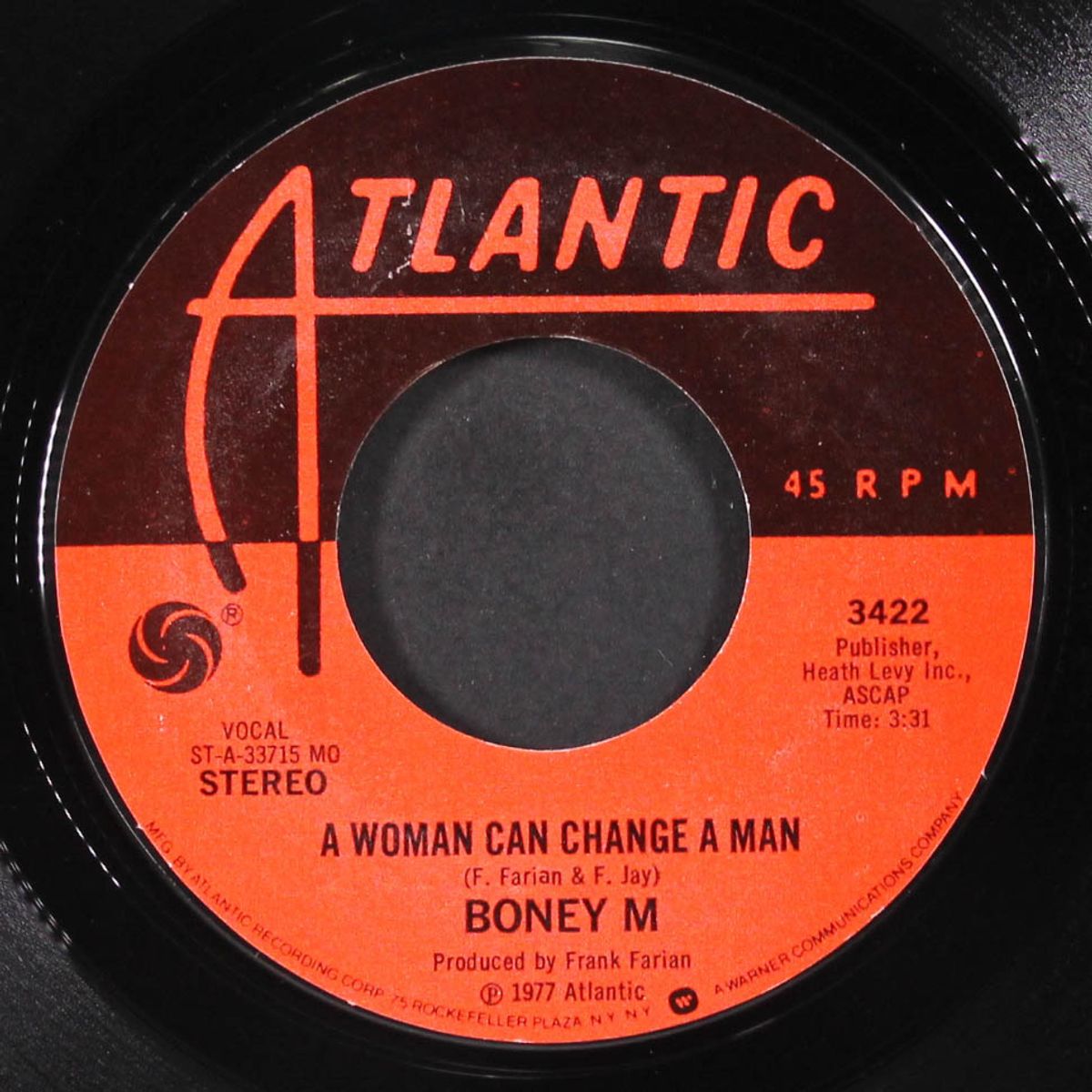 ma baker / a woman can change a man by BONEY M