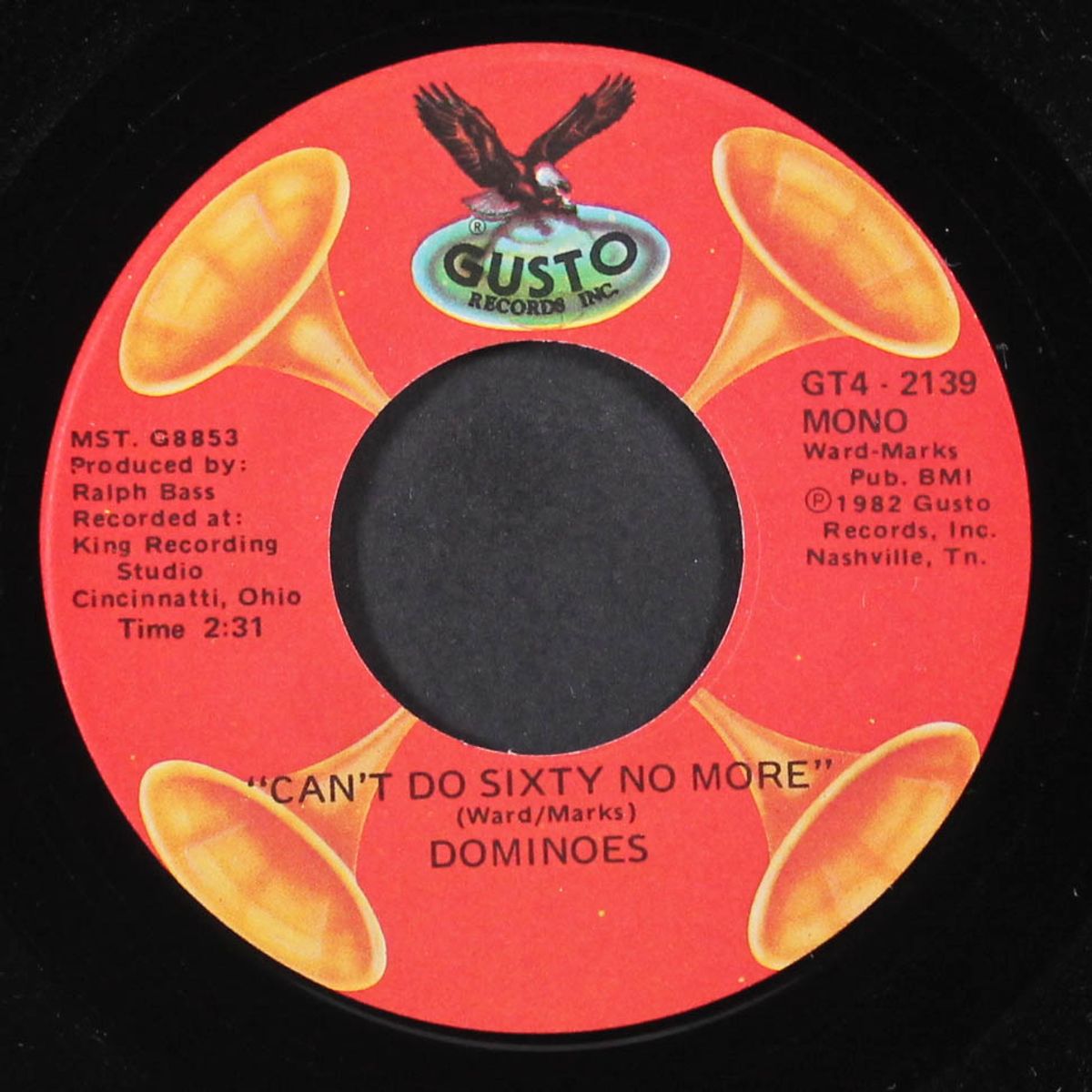 pedal pushin' papa / can't do sixty no more by DOMINOES