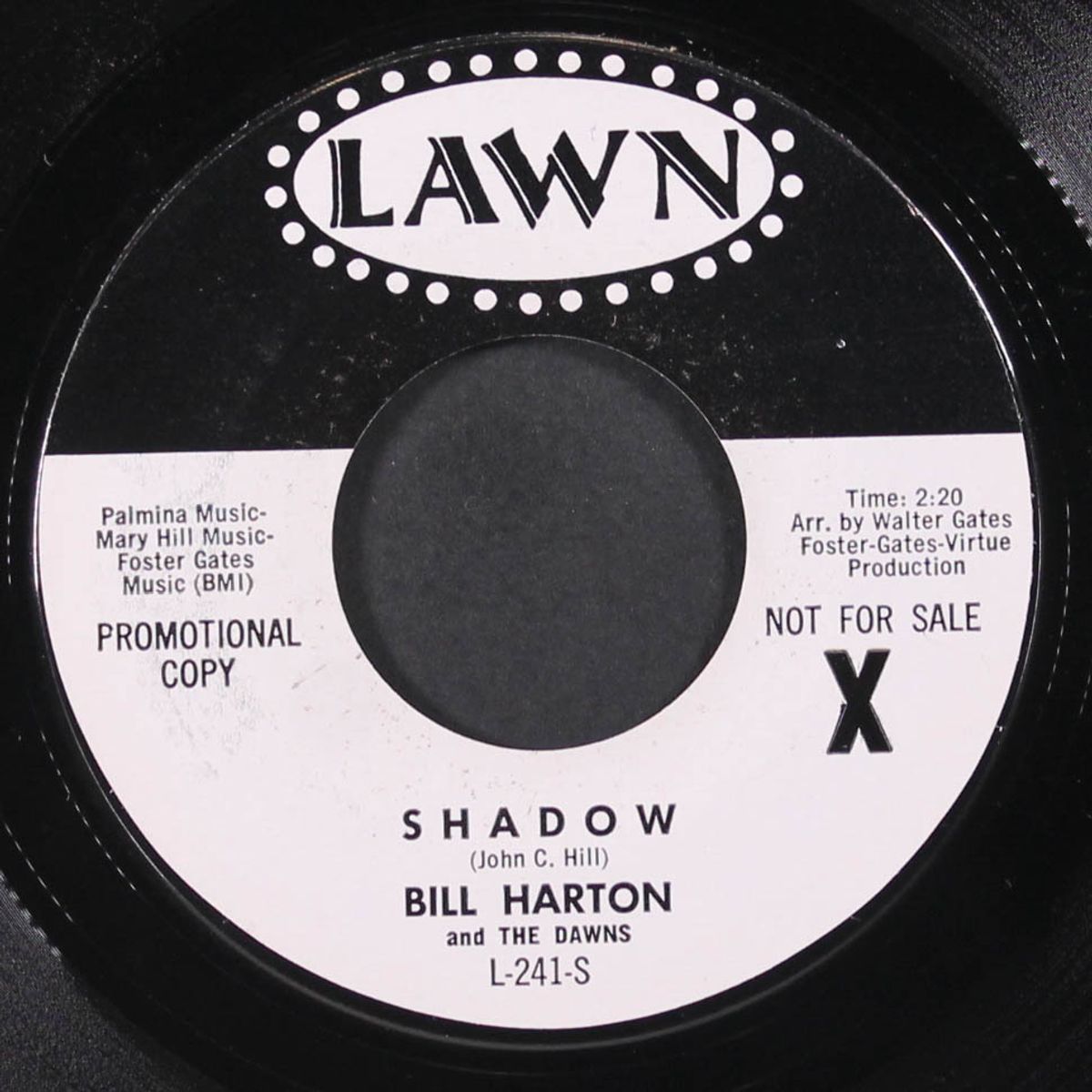like to see you in that mood / shadow by BILL HARTON & DAWNS