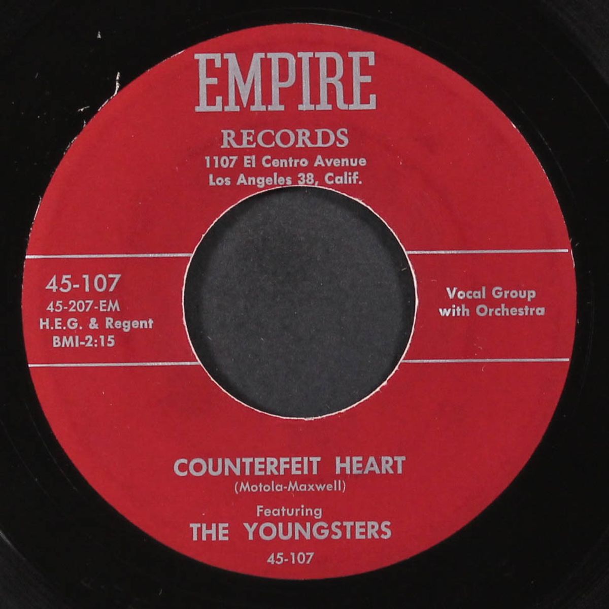 you're an angel / counterfeit heart by YOUNGSTERS