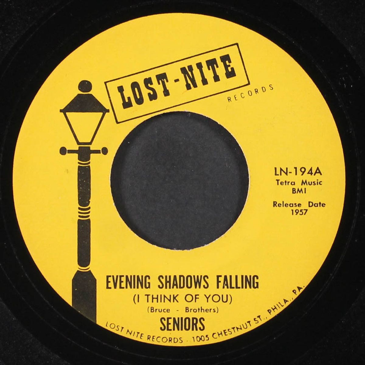 evening shadows falling / i've got plenty of love by SENIORS