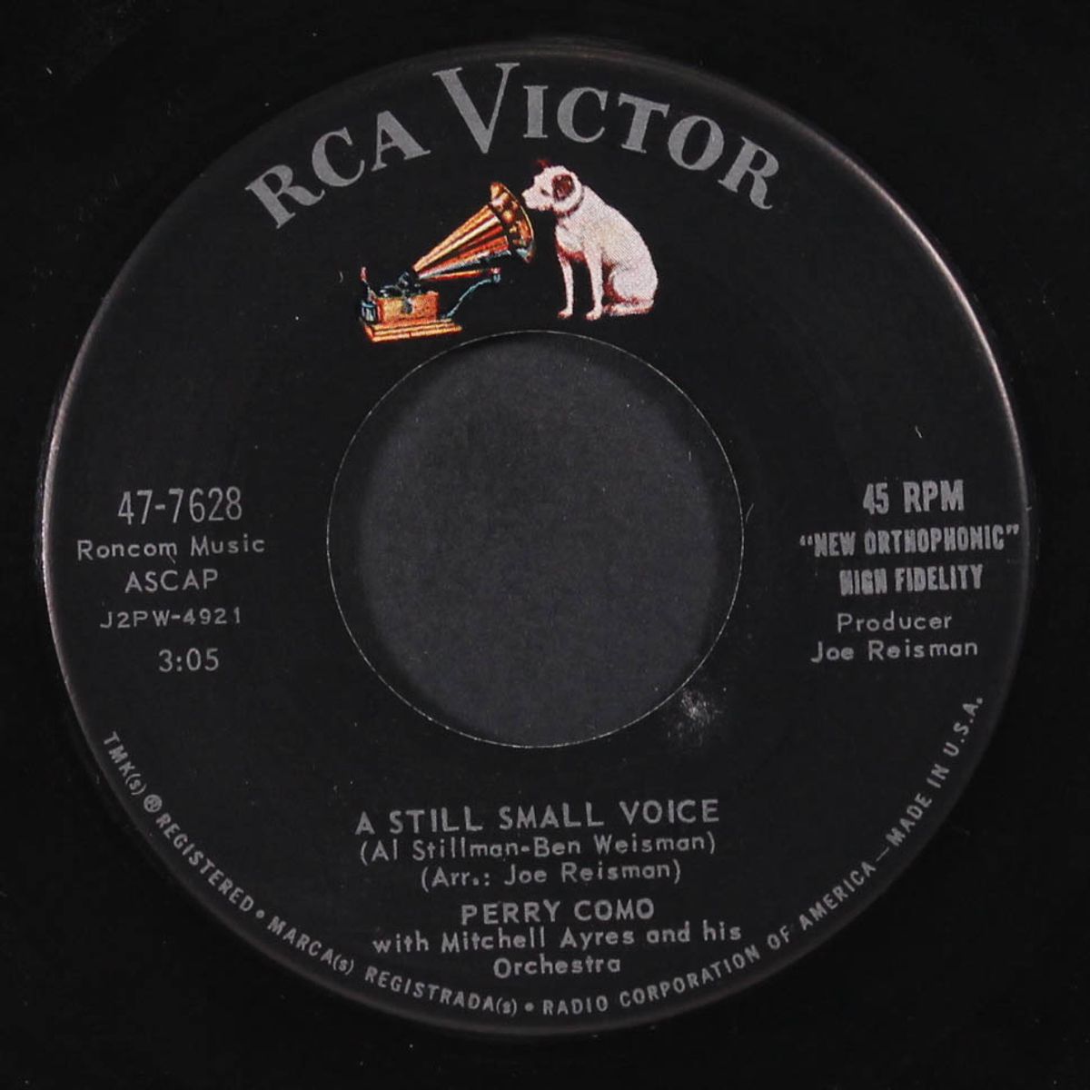 a still small voice by PERRY COMO