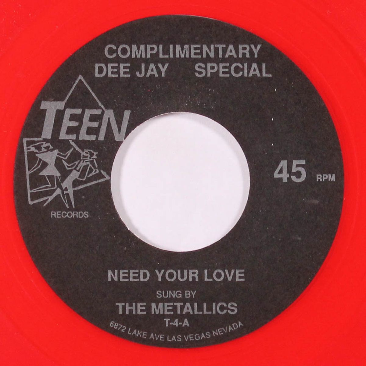 need your love / white cliff of dover by METALLICS / ROBINS