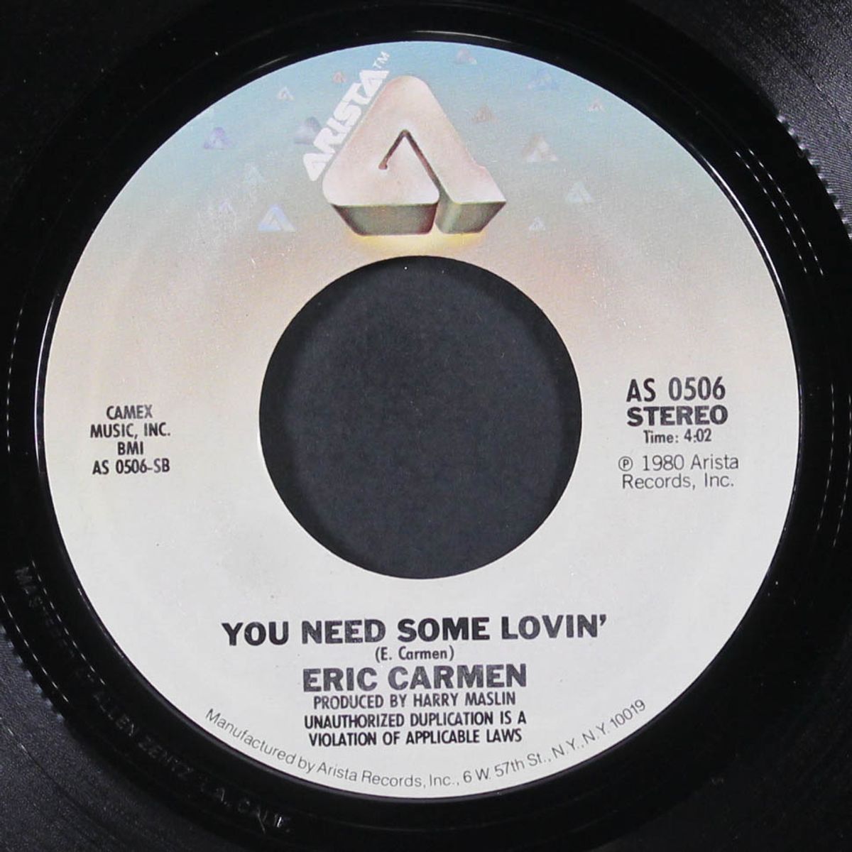 it hurts too much / you need some lovin' by ERIC CARMEN