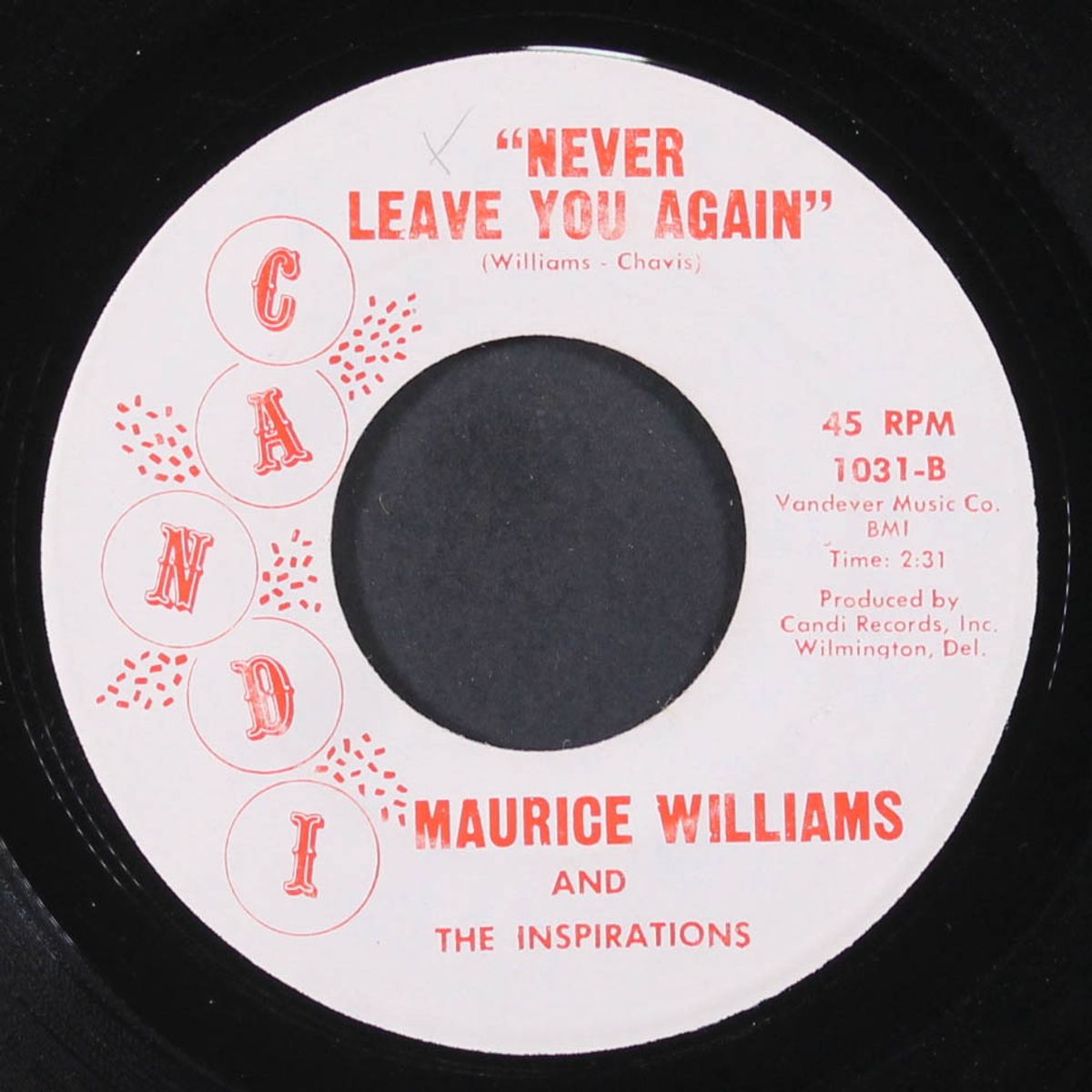 the day has come / never leave you again by MAURICE WILLIAMS & INSPIRATIONS