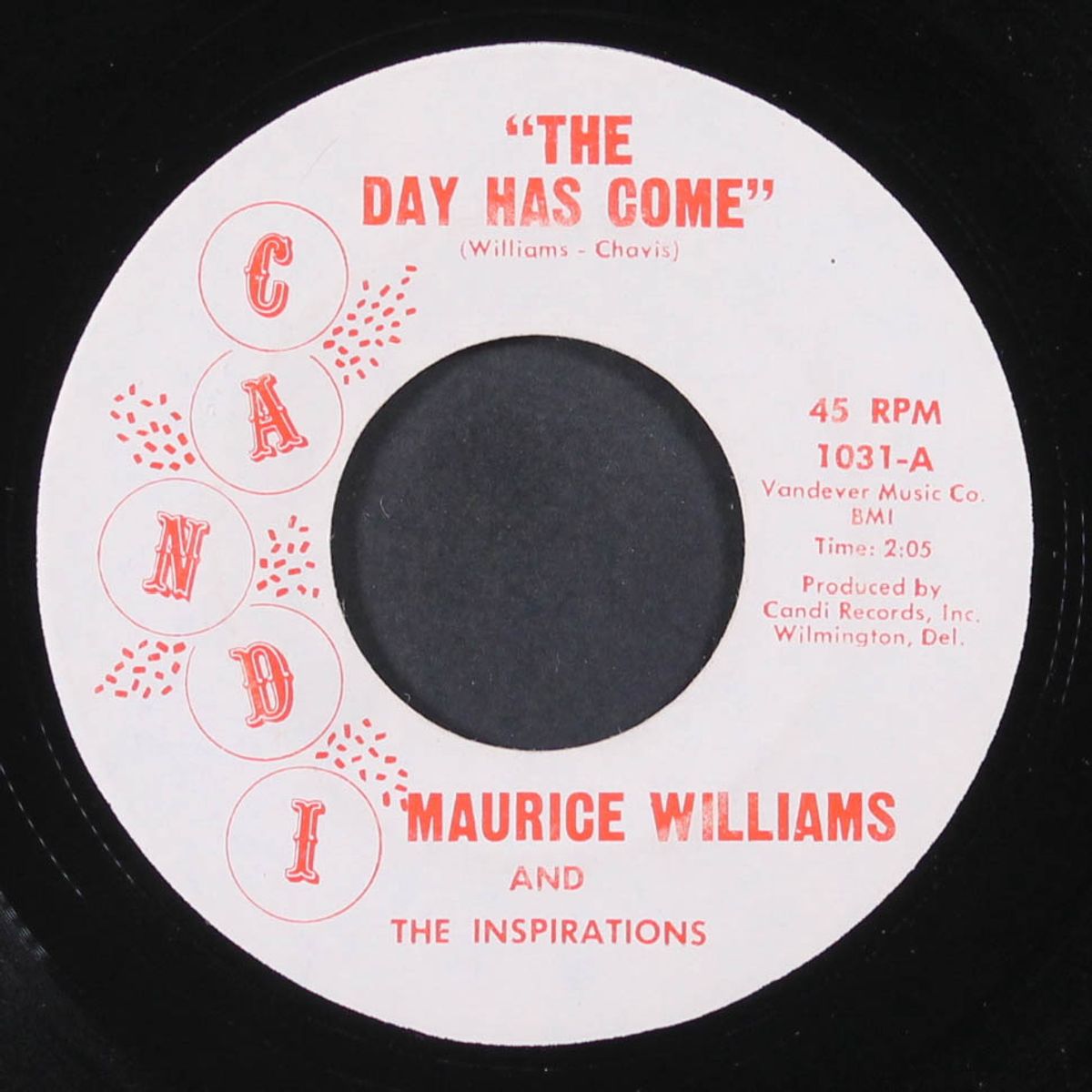 the day has come / never leave you again by MAURICE WILLIAMS & INSPIRATIONS