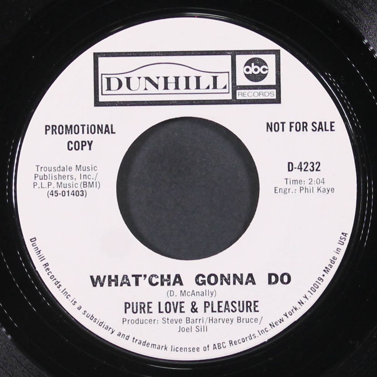 all in my mind / what'cha gonna do by PURE LOVE & PLEASURE