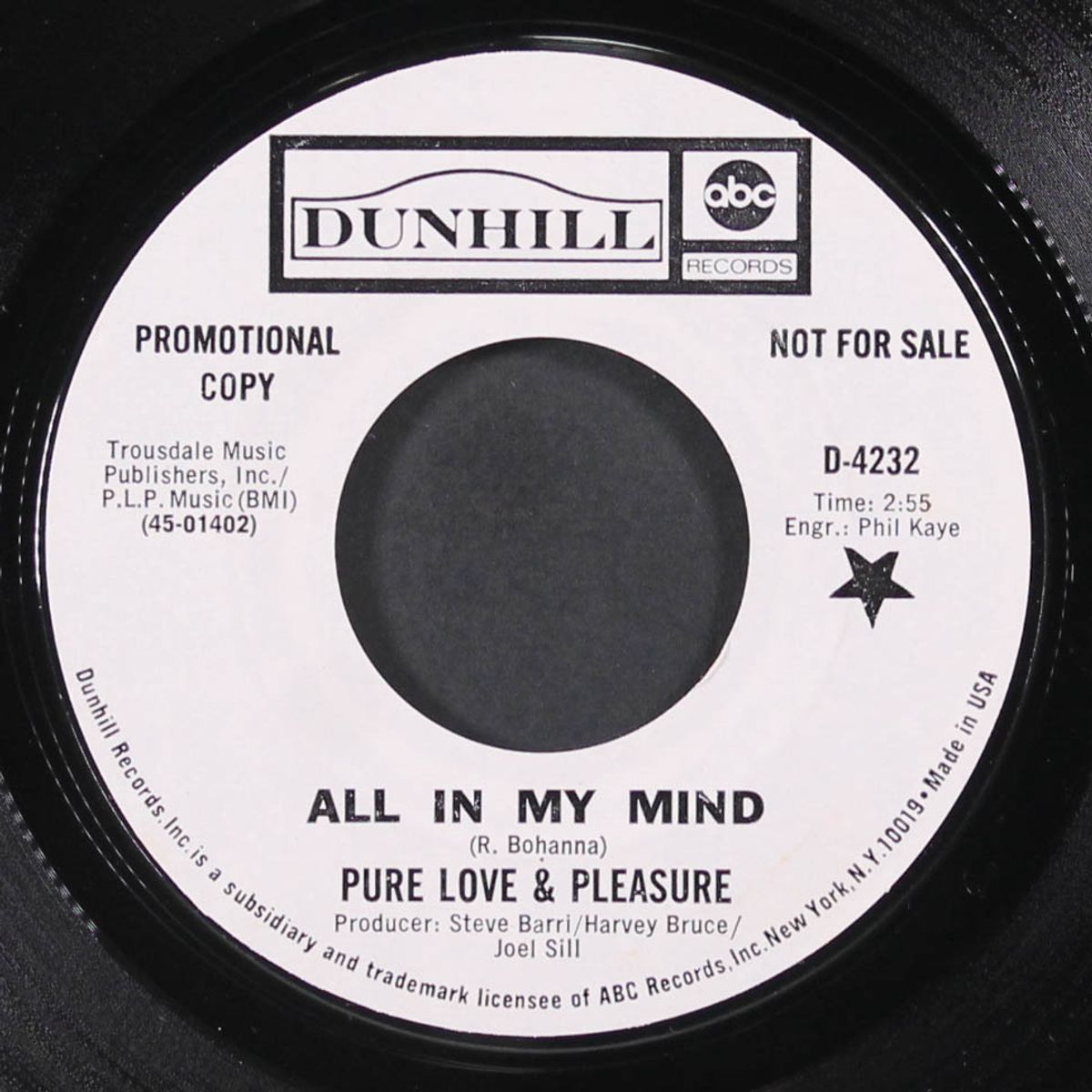 all in my mind / what'cha gonna do by PURE LOVE & PLEASURE