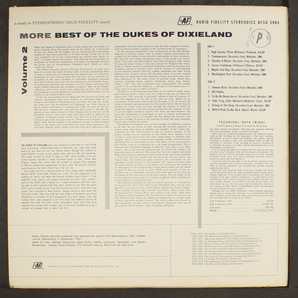 more best of, vol. 2 by DUKES OF DIXIELAND