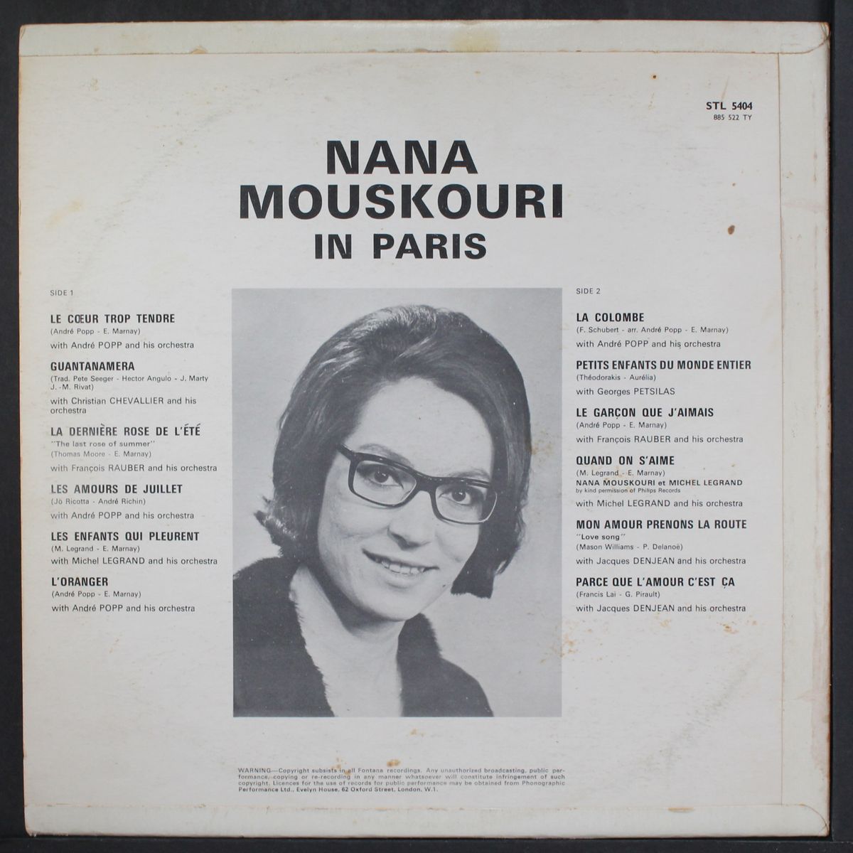 in paris by NANA MOUSKOURI